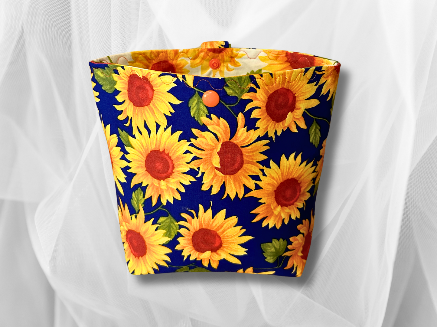 Car tidy, Car bin, car accessories, car gift, storage bag, hanging bag, household storage, Sunflowers, Mothers day, valentines gift