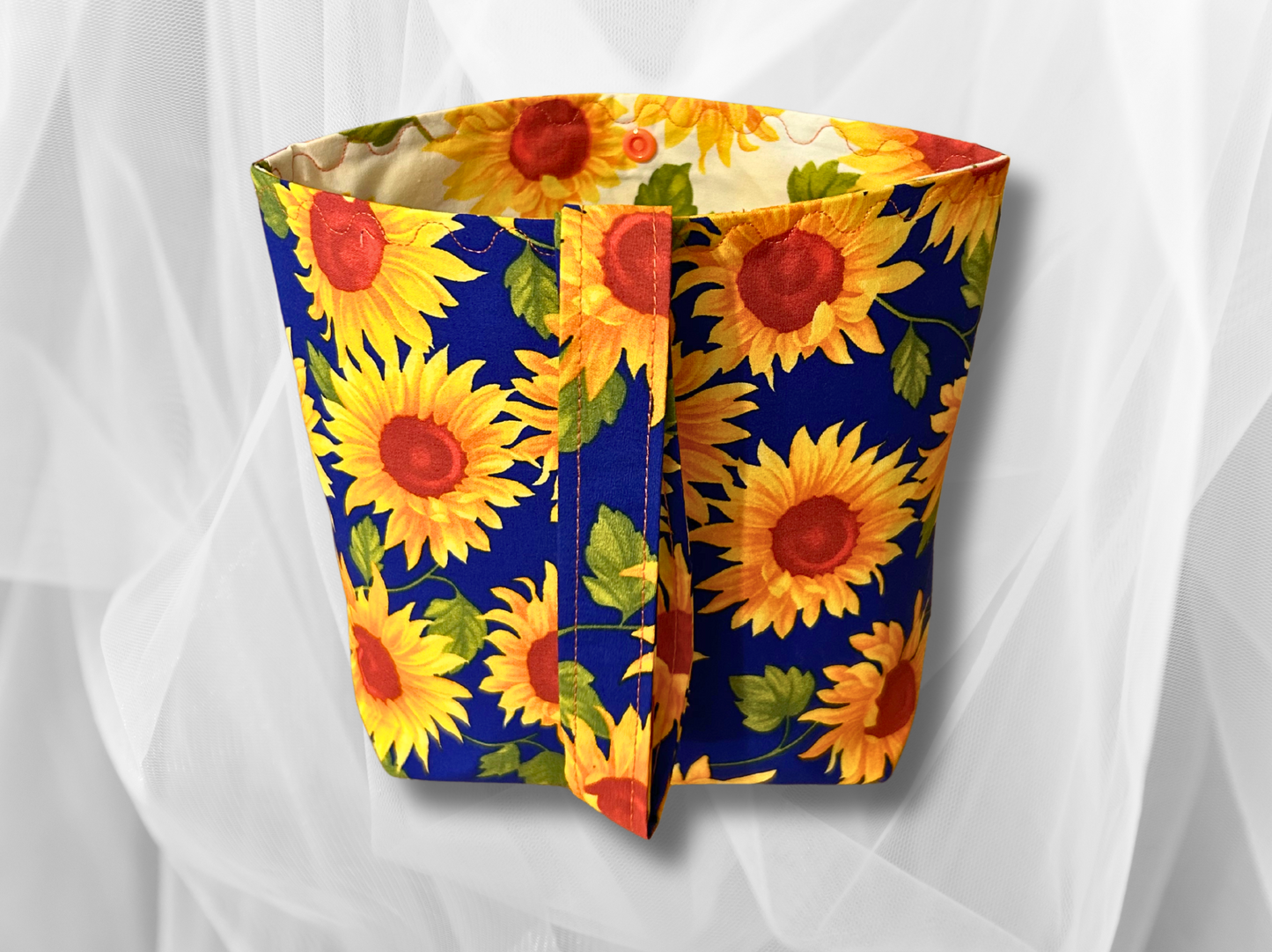 Car tidy, Car bin, car accessories, car gift, storage bag, hanging bag, household storage, Sunflowers, Mothers day, valentines gift