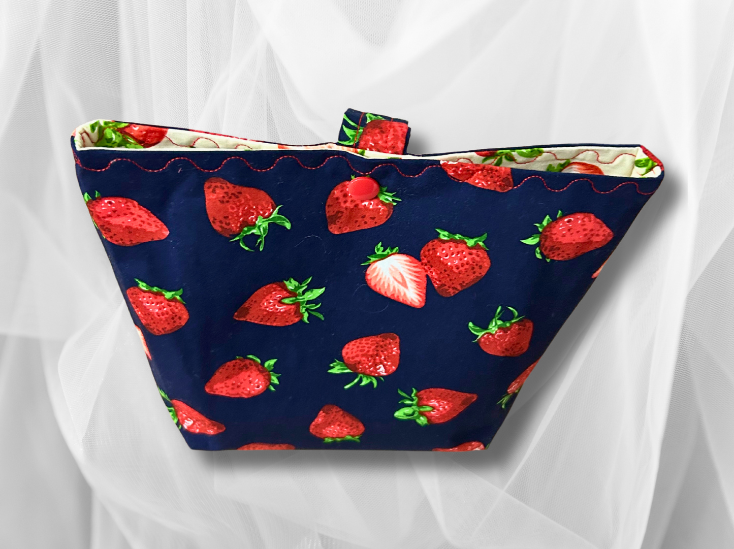 Car tidy, Car bin, car accessories, car gift, new driver gift, storage bag, household storage, Strawberry, Mothers day gift, Valentines gift