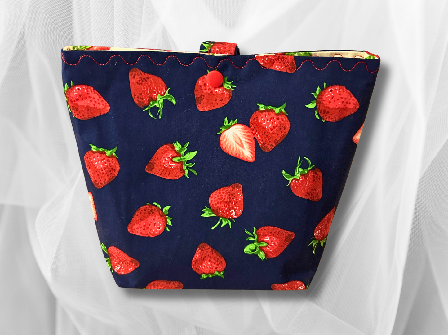 Car tidy, Car bin, car accessories, car gift, new driver gift, storage bag, household storage, Strawberry, Mothers day gift, Valentines gift