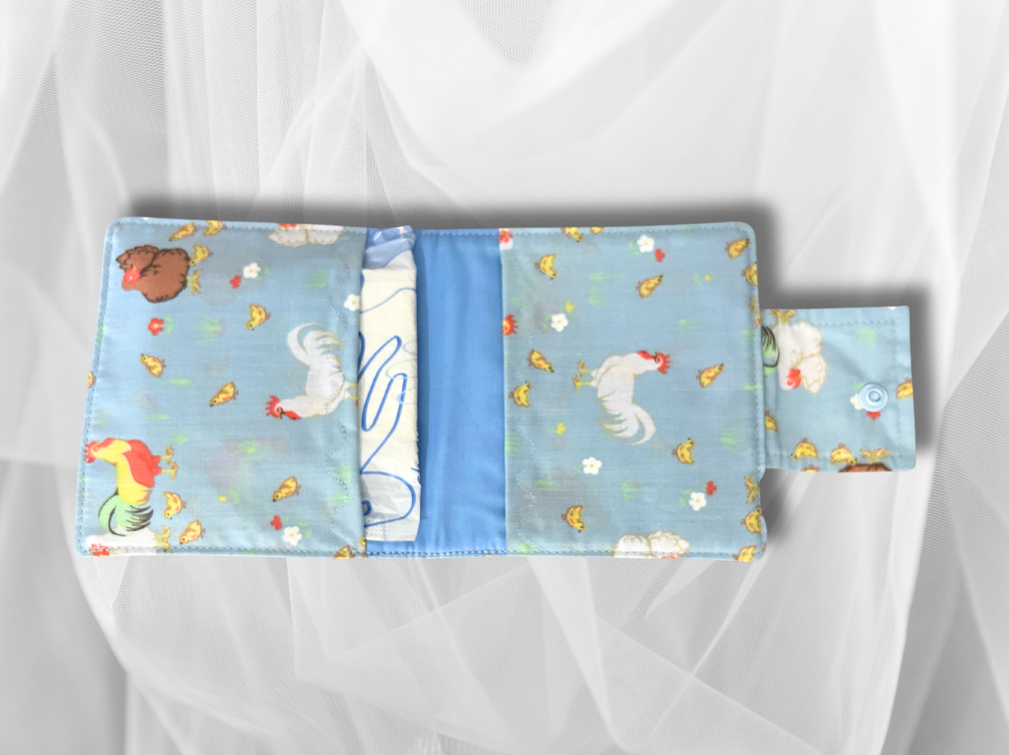 Sanitary pouch, sanitary pad holder, sanitary towel wallet, panty liner holder, school accessories