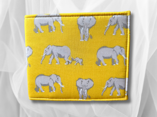 Blue Badge holder, Disabled parking permit holder, Elephant blue badge holder, Fabric blue badge holder,