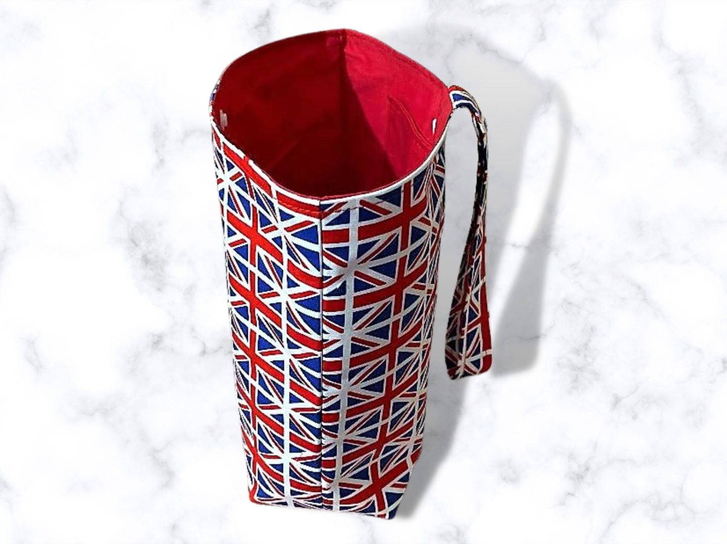 Car tidy, Car bin, Union Jack, Coronation gift, fathers day gift, car gift, storage bag, hanging bag, household storage, British flag