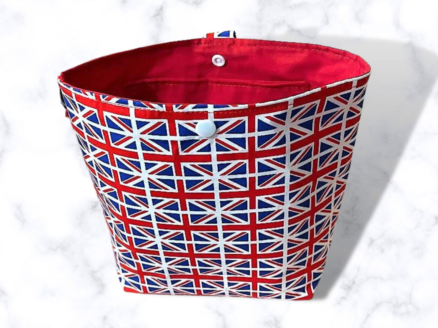 Car tidy, Car bin, Union Jack, Coronation gift, fathers day gift, car gift, storage bag, hanging bag, household storage, British flag