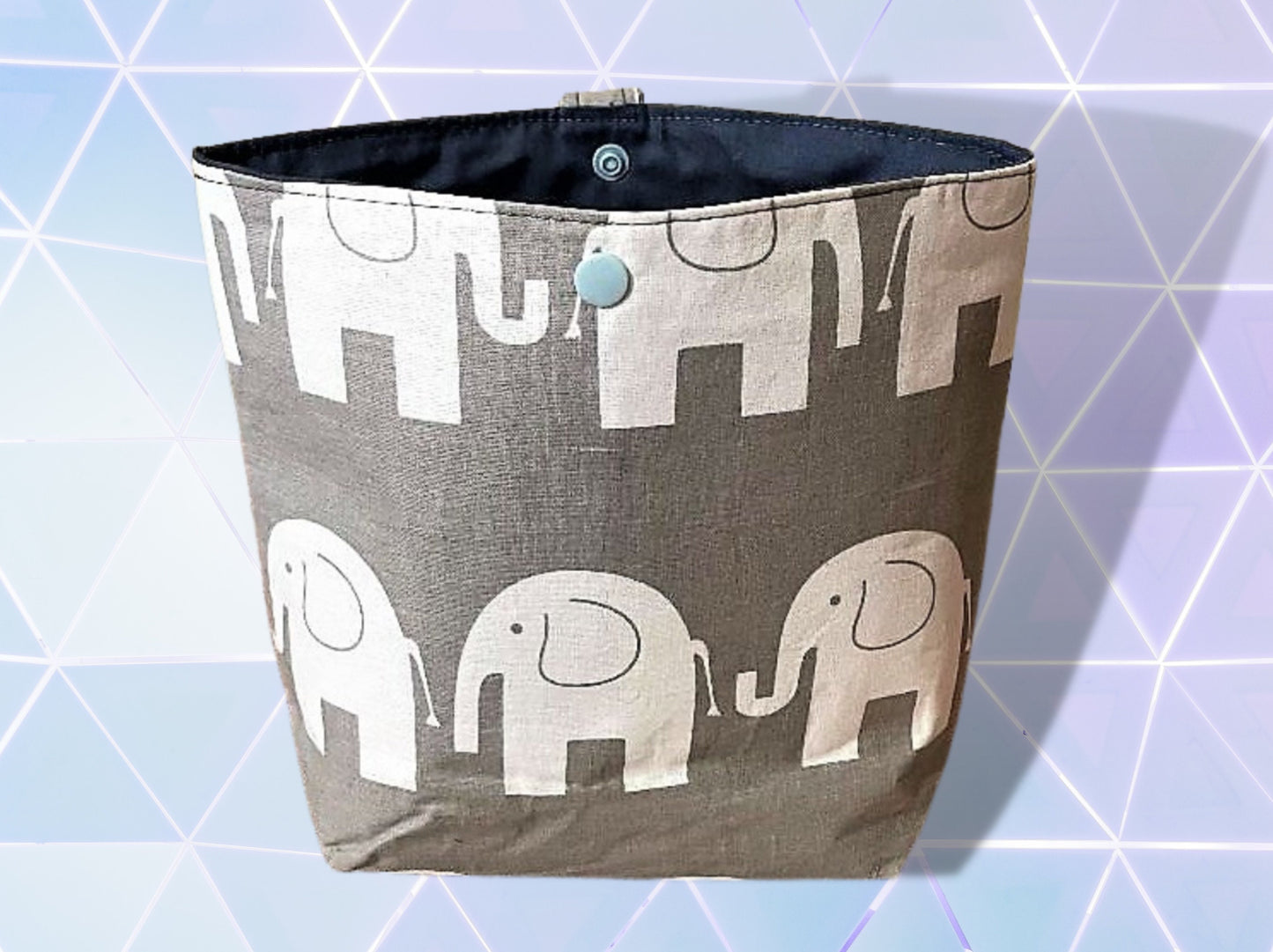 Car tidy, Car bin, fathers day gift, Mothers day gift, car gift, storage bag, hanging bag, Elephants, travel bin