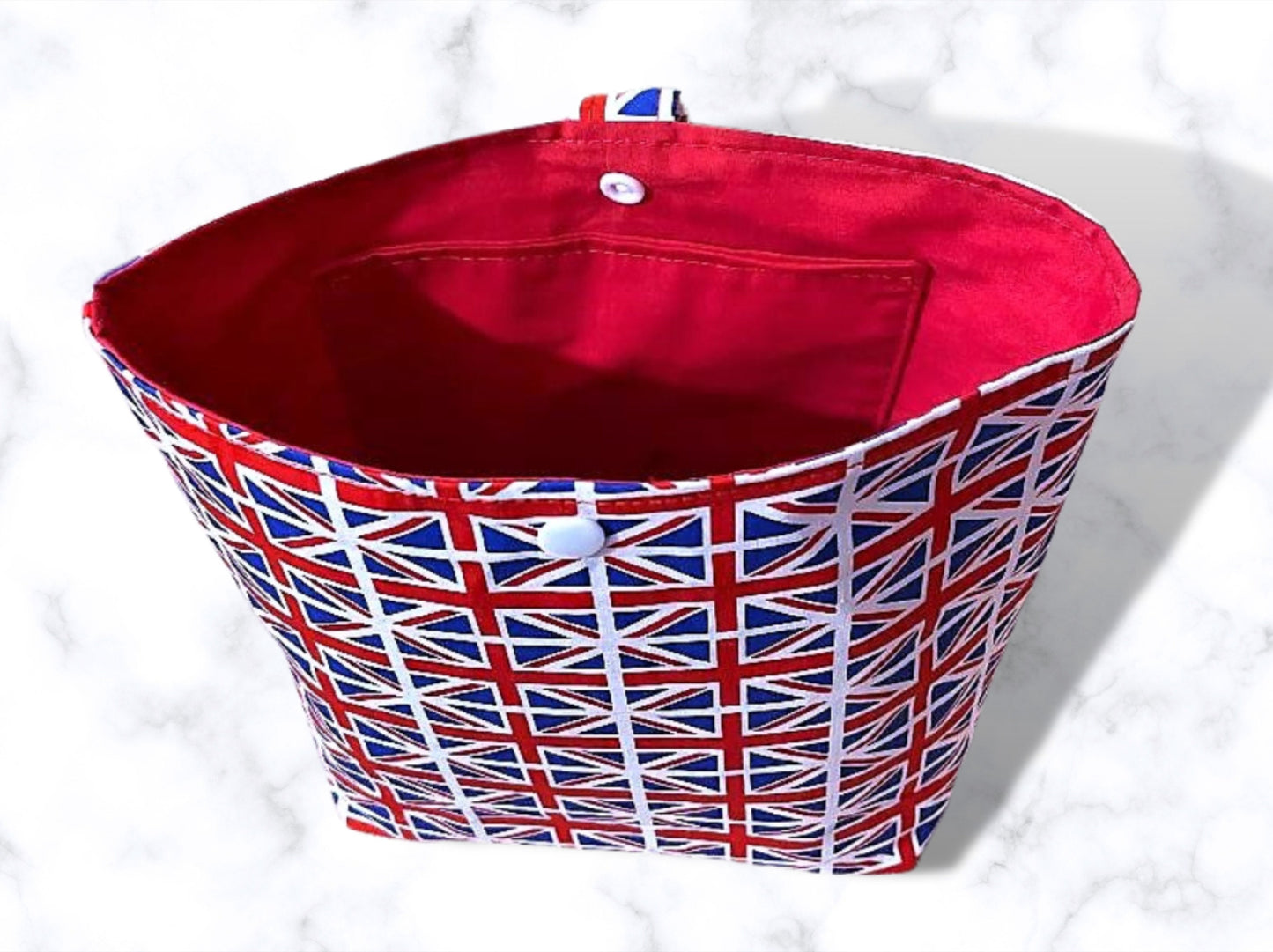 Car tidy, Car bin, Union Jack, Coronation gift, fathers day gift, car gift, storage bag, hanging bag, household storage, British flag