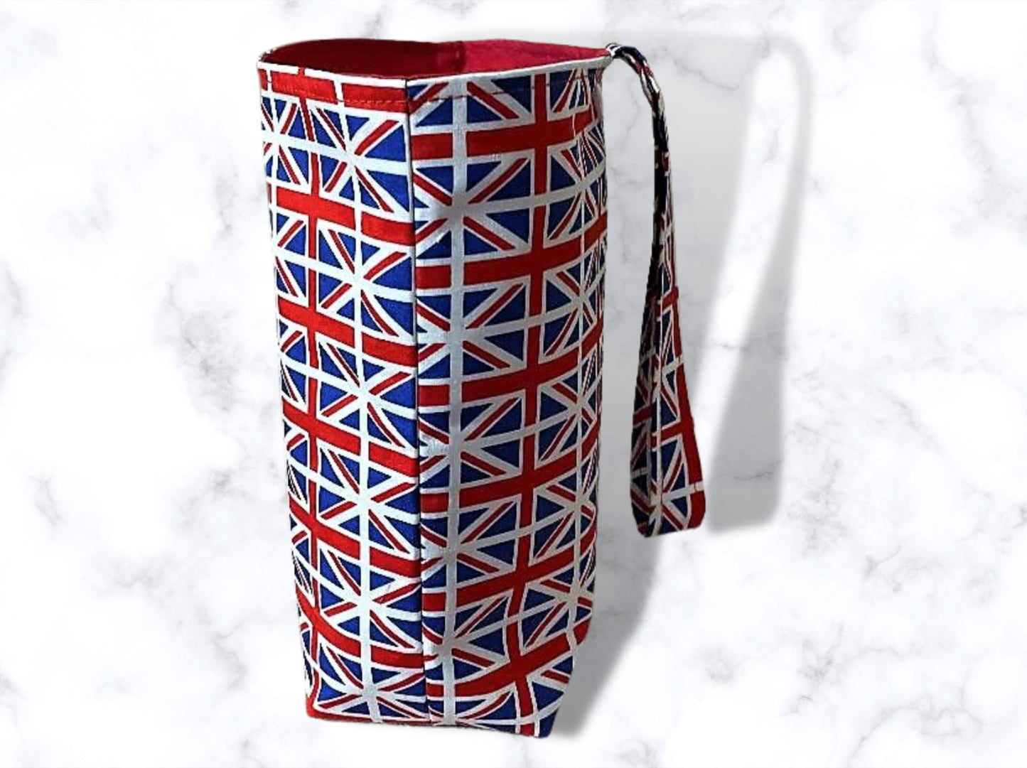 Car tidy, Car bin, Union Jack, Coronation gift, fathers day gift, car gift, storage bag, hanging bag, household storage, British flag